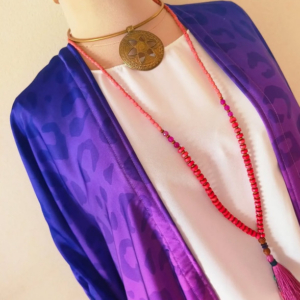 Pruple Gradient Kimono